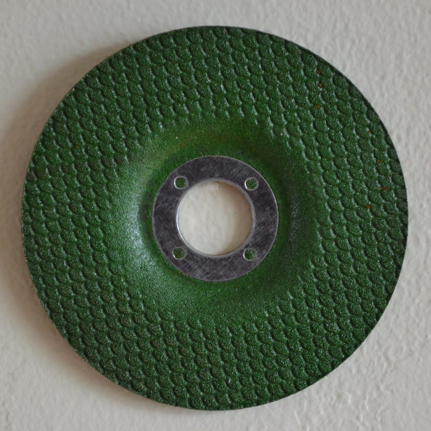 4-1/2" x 1/8" x 7/8" Flexible Metal Grinding Wheel green corp disc