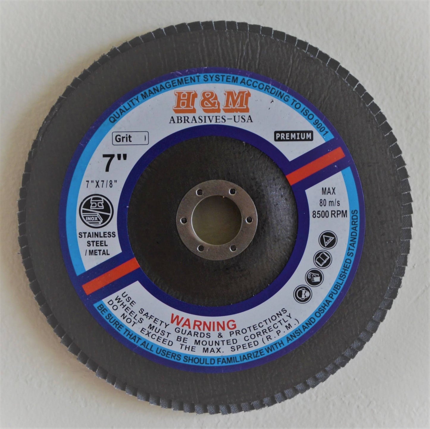 4" 4-1/2" 5" 6" 7" FLAP DISCS Sanding Grinding in Volume discount