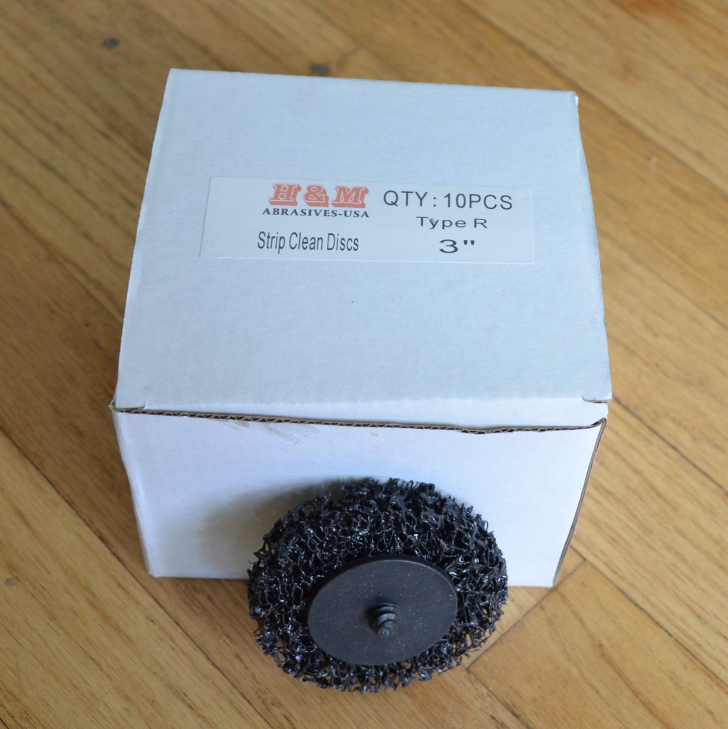 Premium 3" Paint & Rust Easy Strip Clean Discs ROLL LOCK Type R / 10PCS PACK